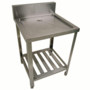 水切台バックガード有 アングルレッグ