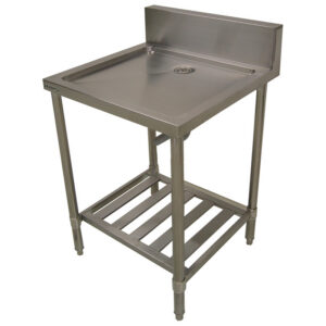 水切台バックガード有 パイプレッグ