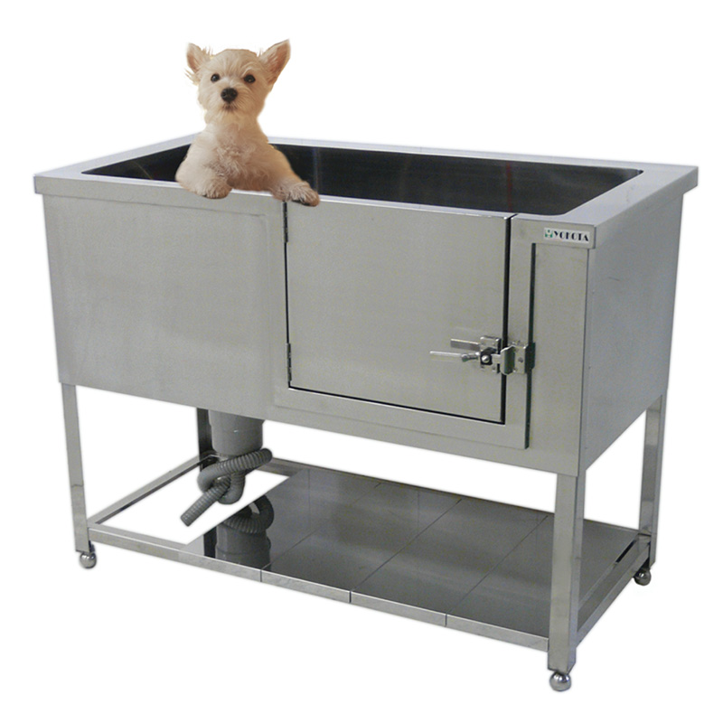 大型犬対応 業務用ペットバス ドア付タイプ