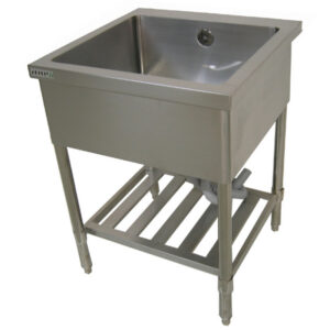 一槽シンク パイプレッグ