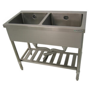 二槽シンク パイプレッグ