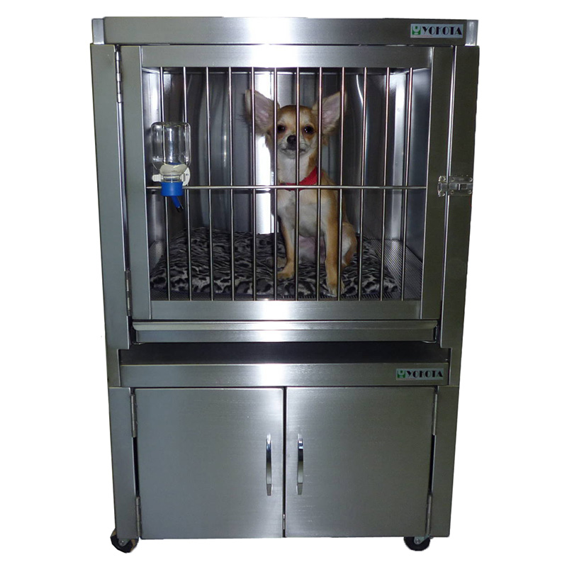 業務用ステンレスドッグケネル