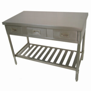 作業台 引出付 パイプレッグ